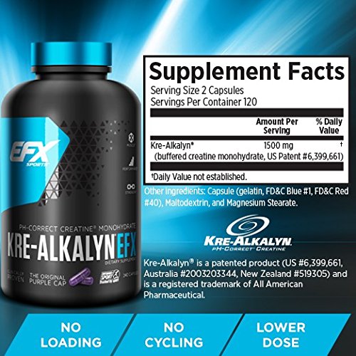 EFX Kre-Alkalyn 120 kapszula